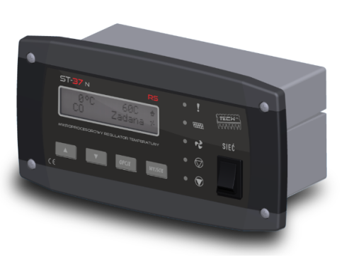 Sterownik TECH ST-37 RS do kotła CO z podajnikiem