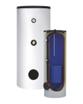 Bojler stojący C.W.U. HT ERM 200 L Austria Email  z 1 wężownicą i izolacją PU (wymiennik / zasobnik / zbiornik pionowy)