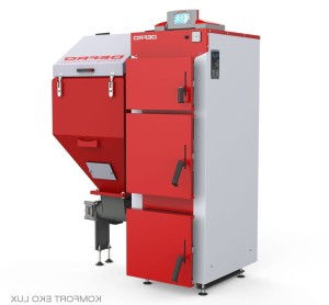 Kocioł piec Defro Komfort Eko Lux 40kW 5 klasa ekogroszek LEWY